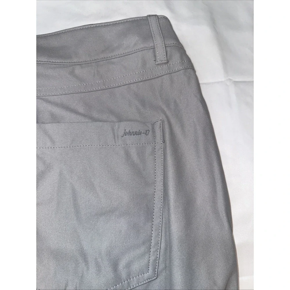 Johnnie-O Prep-Formance Pants Cross Country Performance Mens Sz 40x32 Gray